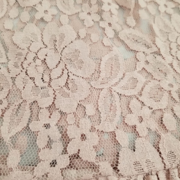 American Eagle Pink See Trough Dresses - Picture 4 of 5